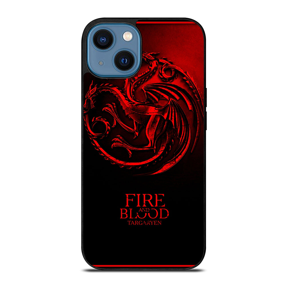 FIRE ANG BLOOD TARGARYEN iPhone 14 Case