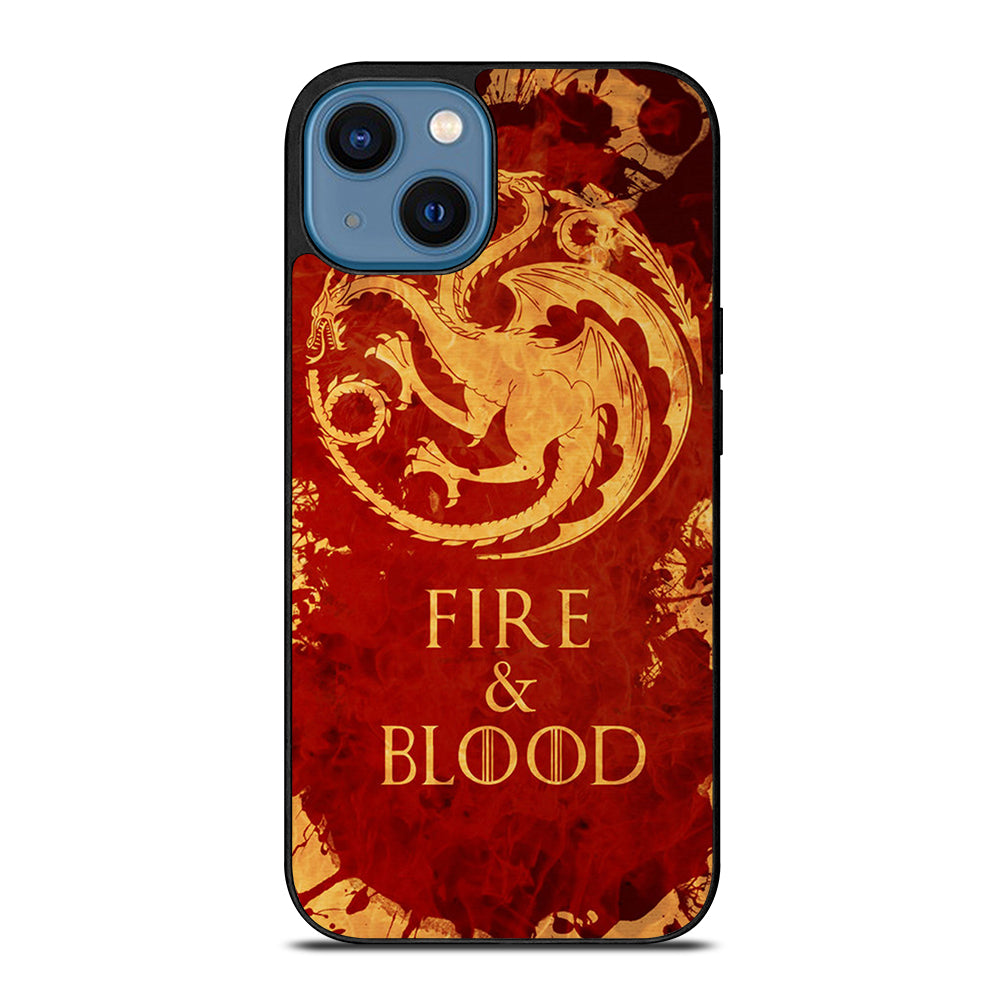 FIRE & BLOOD iPhone 14 Case