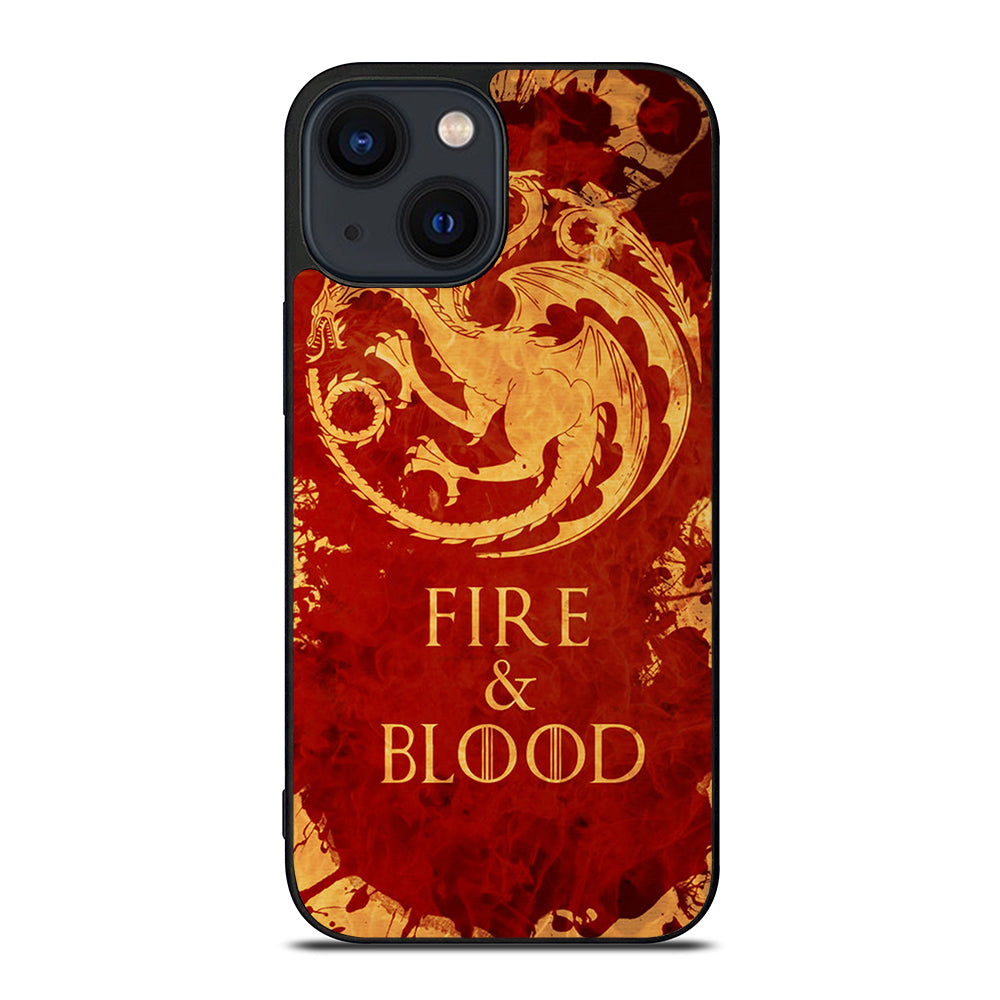 FIRE & BLOOD iPhone 14 Plus Case