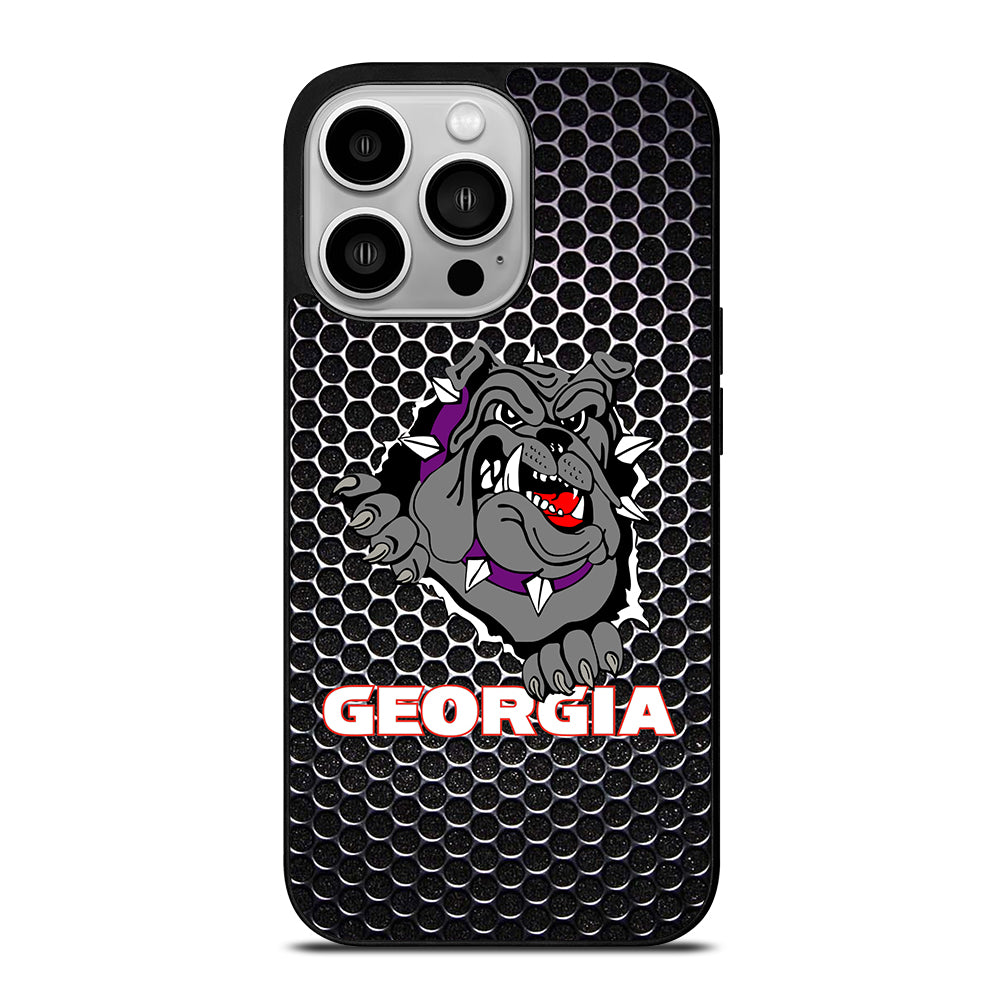 GEORGIA BULLDOGS SHIELD iPhone 14 Pro Case