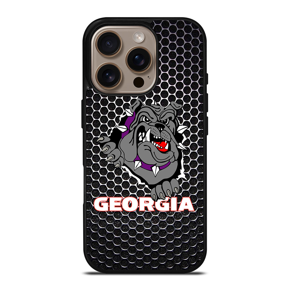 GEORGIA BULLDOGS SHIELD iPhone 16 Pro Case