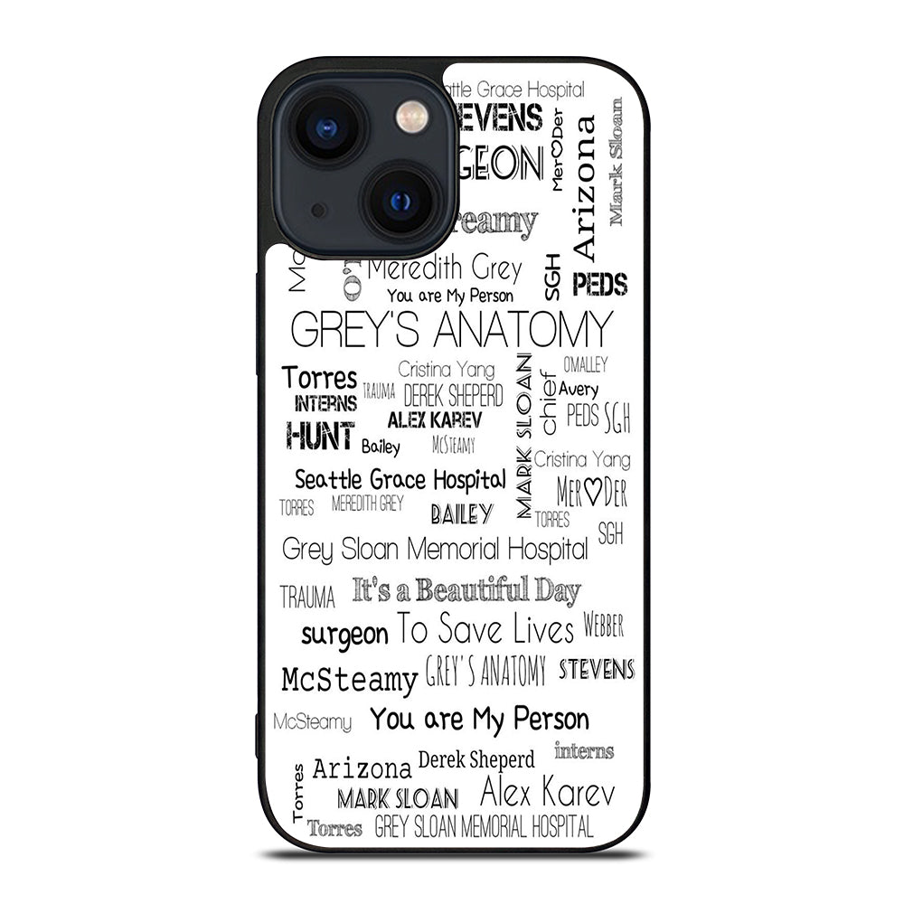 GREY'S ANATOMY STORY iPhone 14 Plus Case