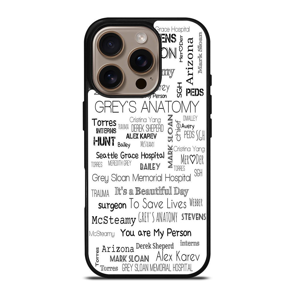 GREY'S ANATOMY STORY iPhone 16 Pro Case
