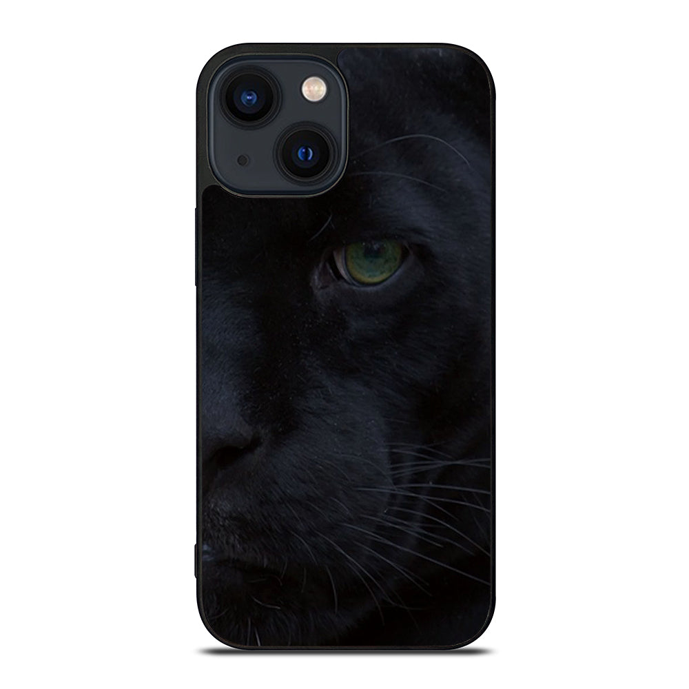 HALF FACE BLACK PANTHER iPhone 14 Plus Case