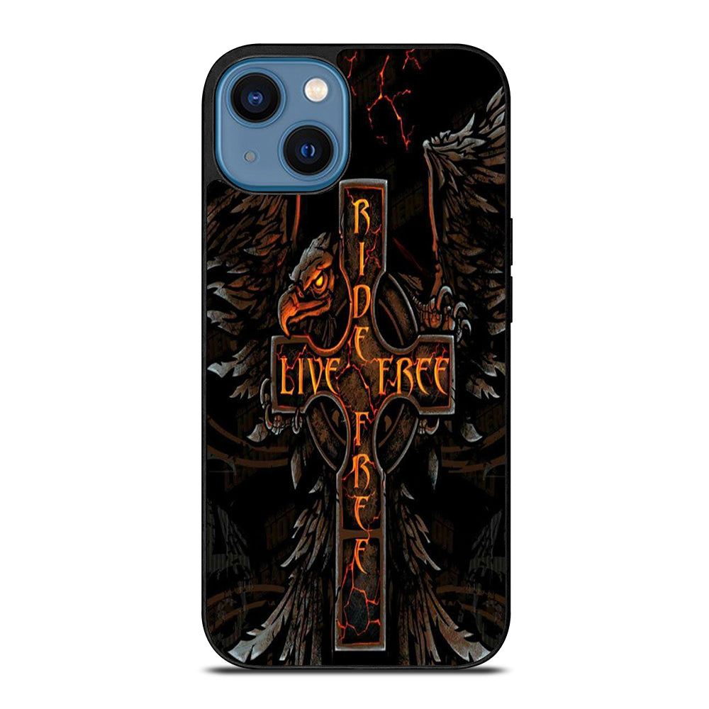HARLEY RIDE LIVE FREE iPhone 14 Case