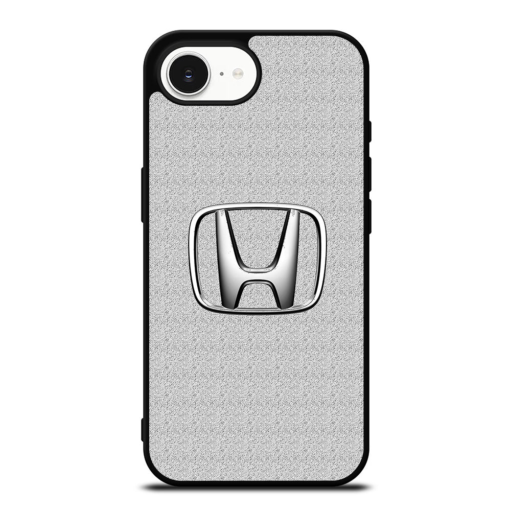 HONDA LOGO iPhone 16e case black TPU silicone rubber protective cover by Casedear