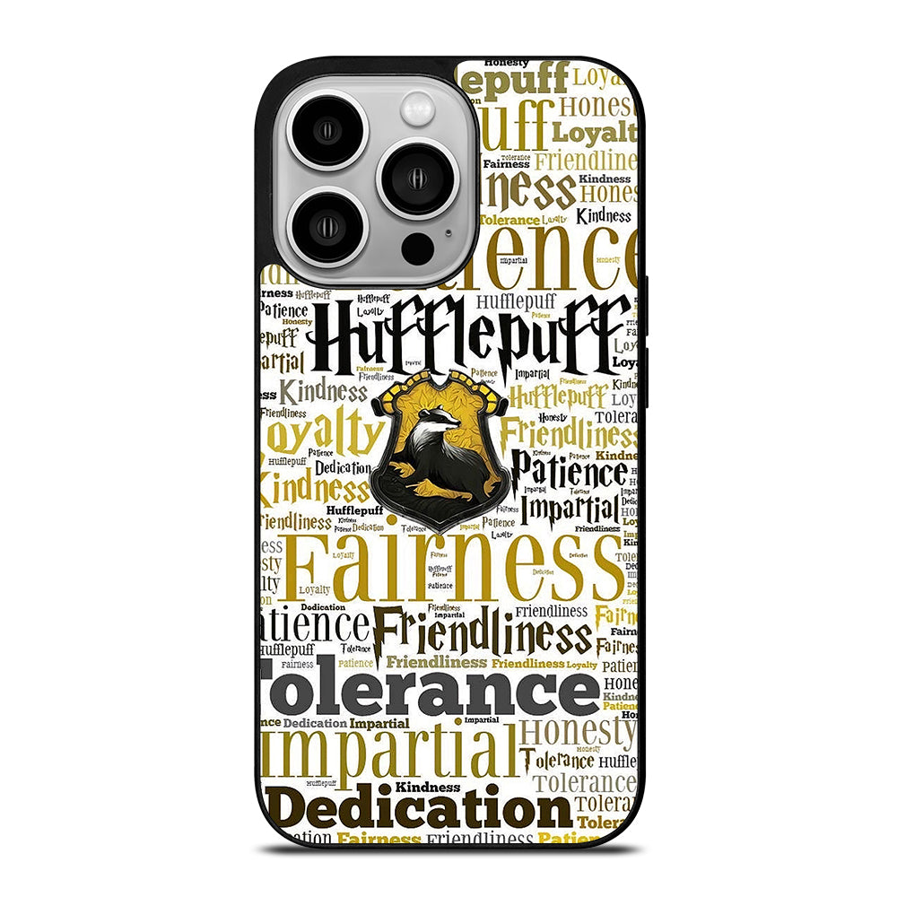 Hufflepuff Harry Potter Wallpaper iPhone 14 Pro Case
