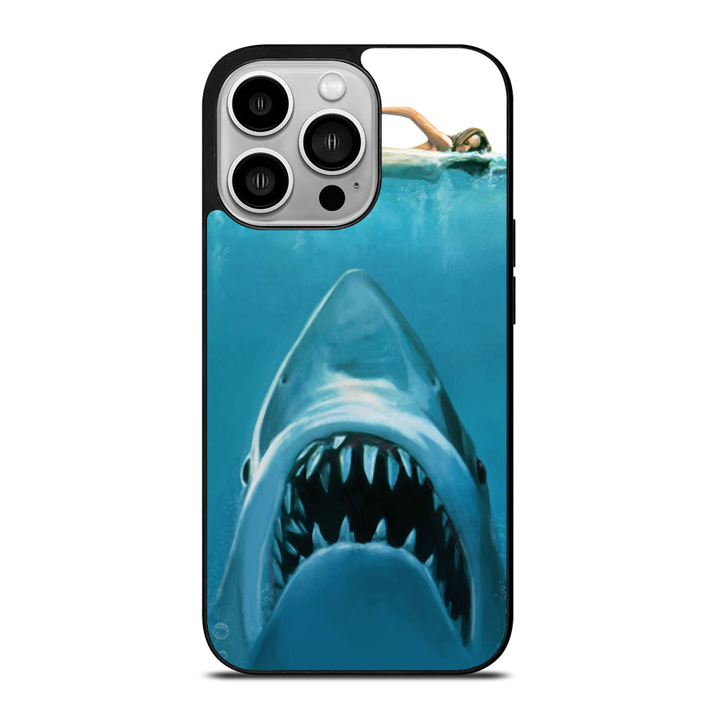 JAWS SHARK DANGER iPhone 14 Pro Case