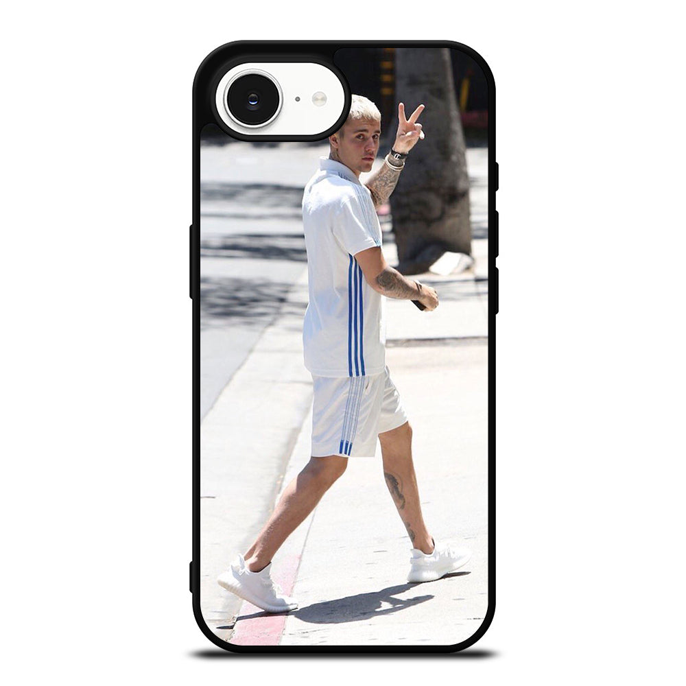 JUSTIN BIEBER DESPACITO PISS iPhone 16e case black TPU silicone rubber protective cover by Casedear