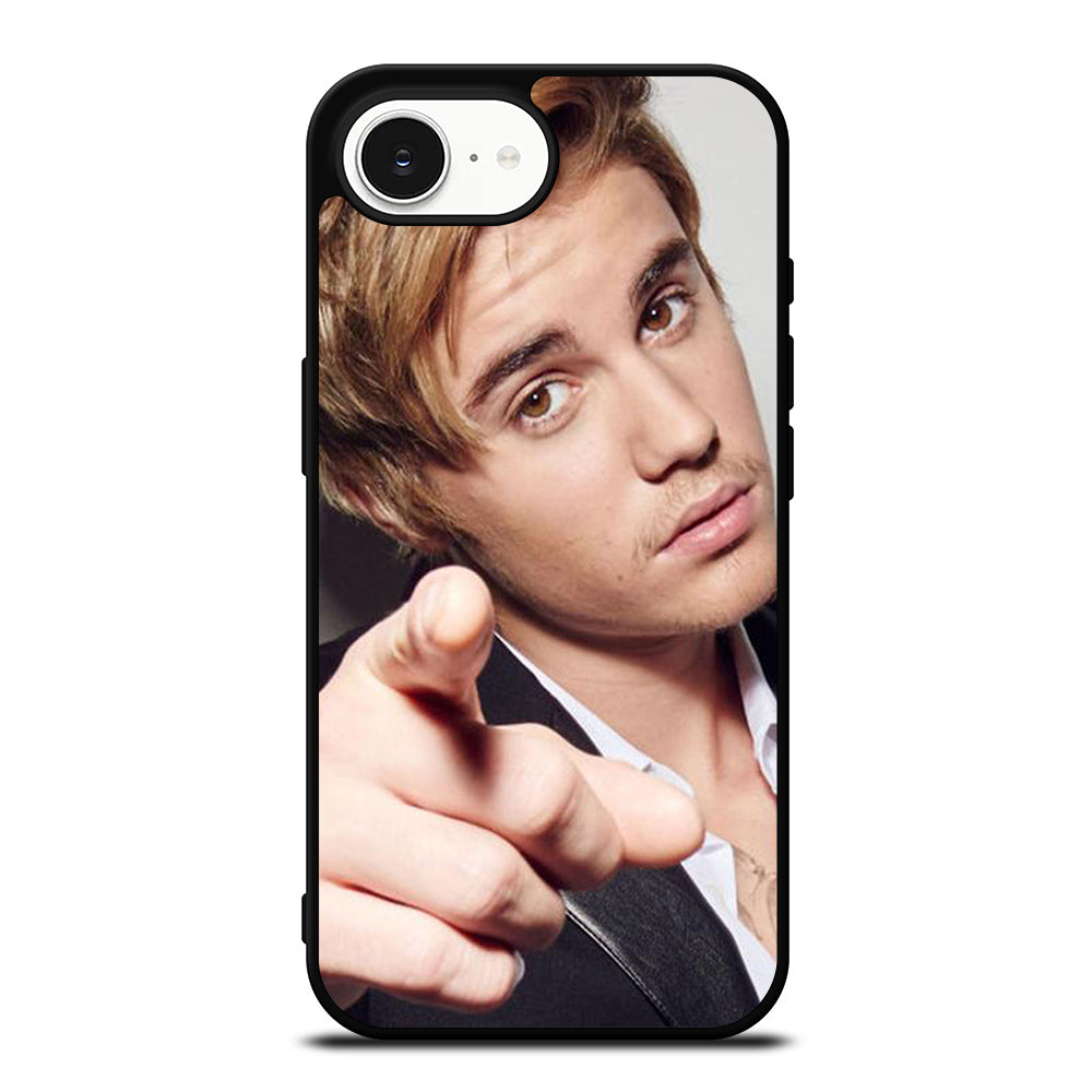 JUSTIN BIEBER SIGHT iPhone 16e case black TPU silicone rubber protective cover by Casedear