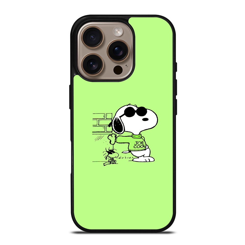 Joe Cool Snoopy Dog iPhone 16 Pro Case