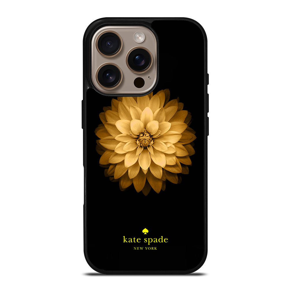 KATE SPADE YELLOW LOTUS iPhone 16 Pro Case