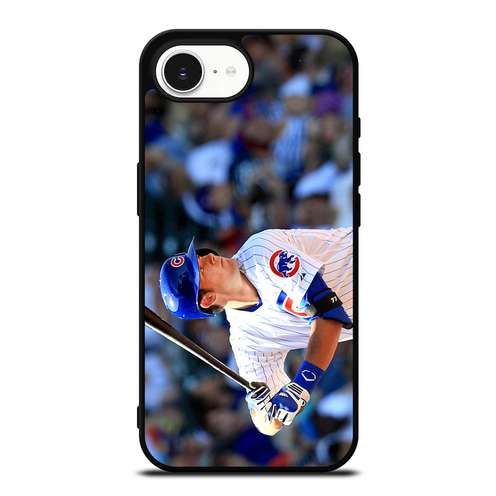 KRIS BRYANT iPhone 16e case black TPU silicone rubber protective cover by Casedear