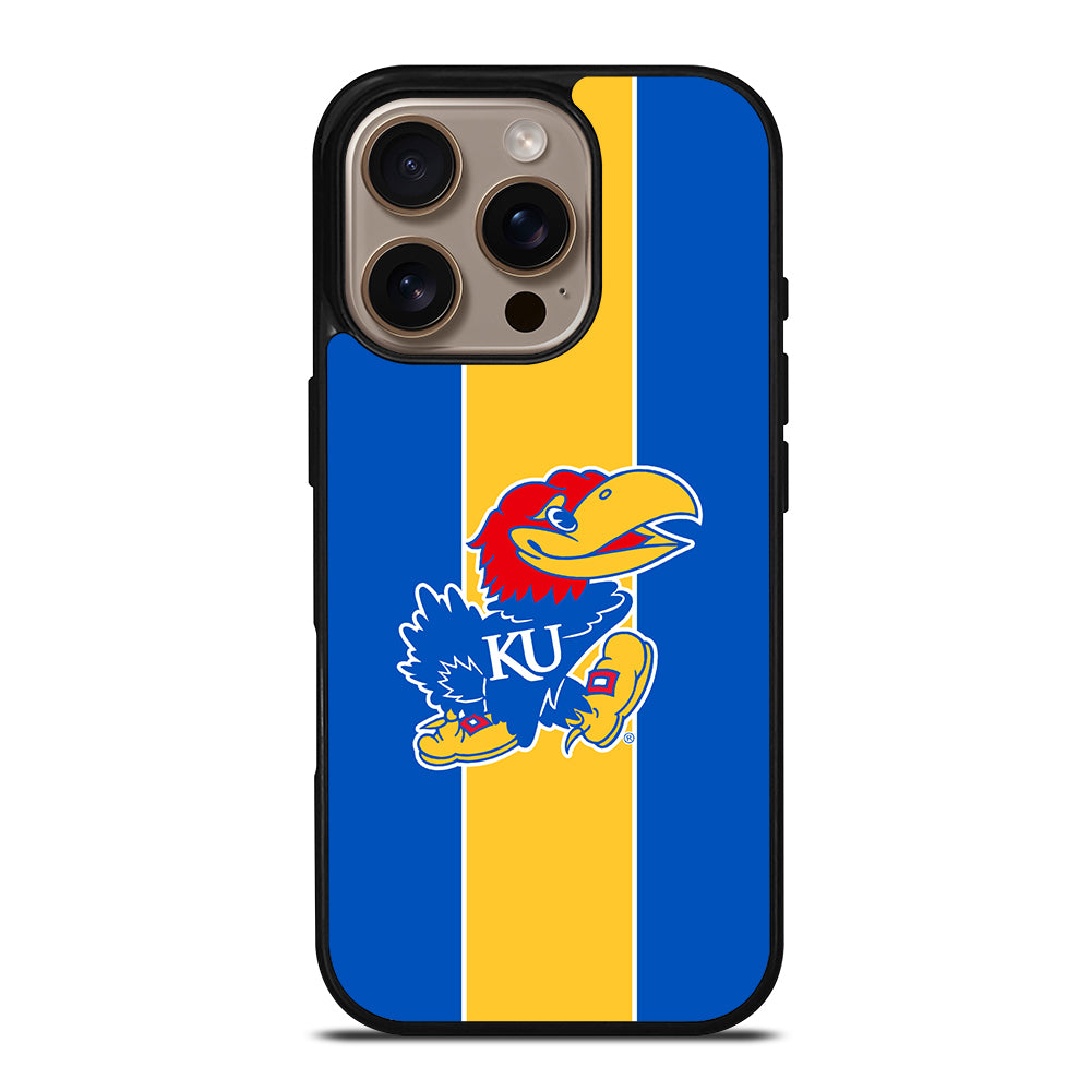 Kansas Jayhawks Logo iPhone 16 Pro Case
