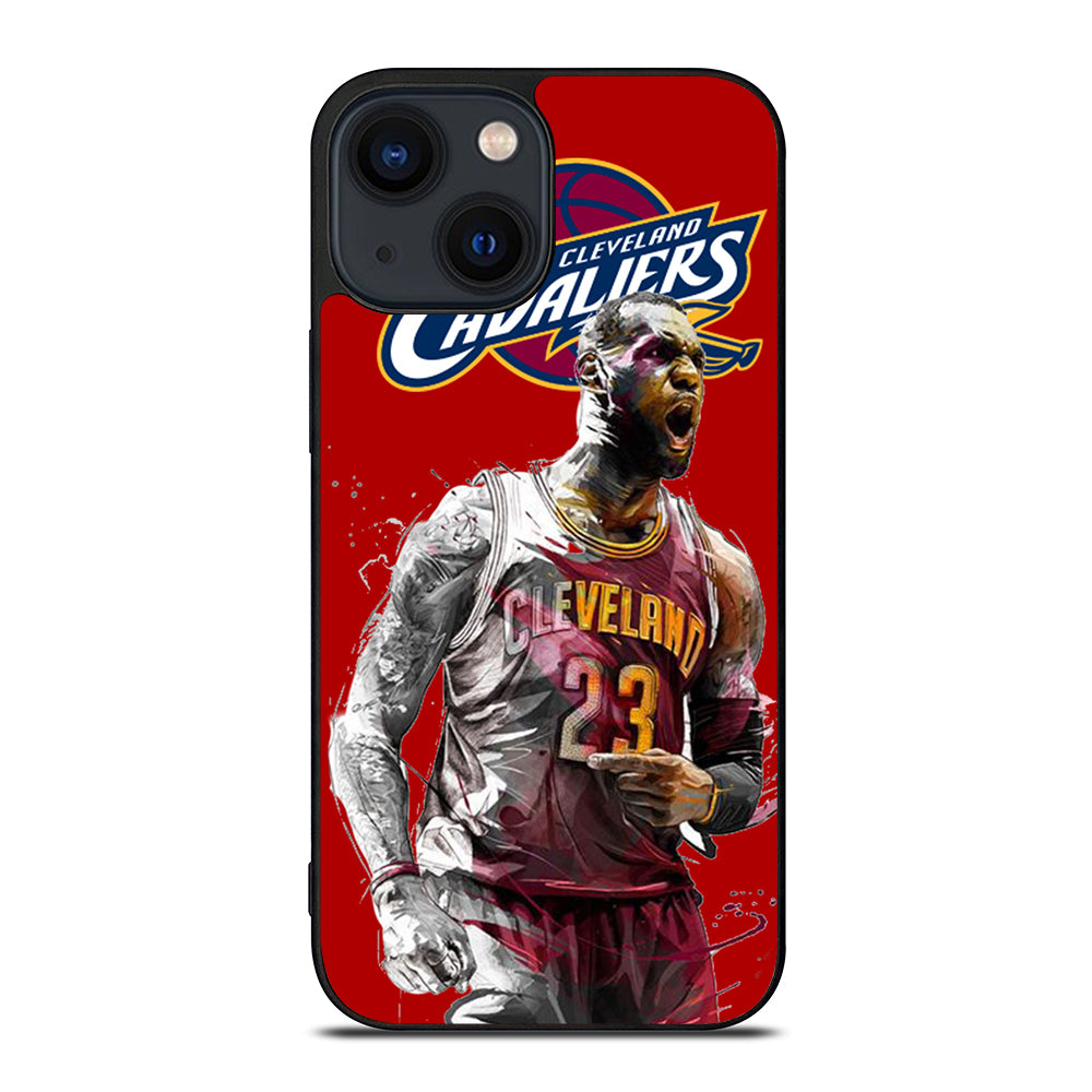 LEBRON JAMES CLEVELAND CAVALIERS iPhone 14 Plus Case