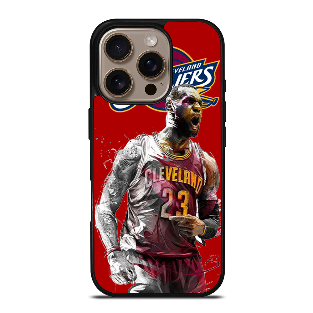 LEBRON JAMES CLEVELAND CAVALIERS iPhone 16 Pro Case