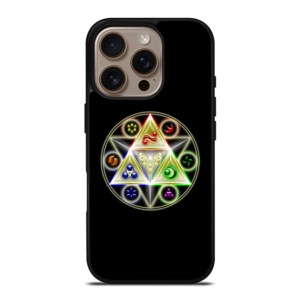 Legend Of Zelda Symbols Art iPhone 16 Pro Case
