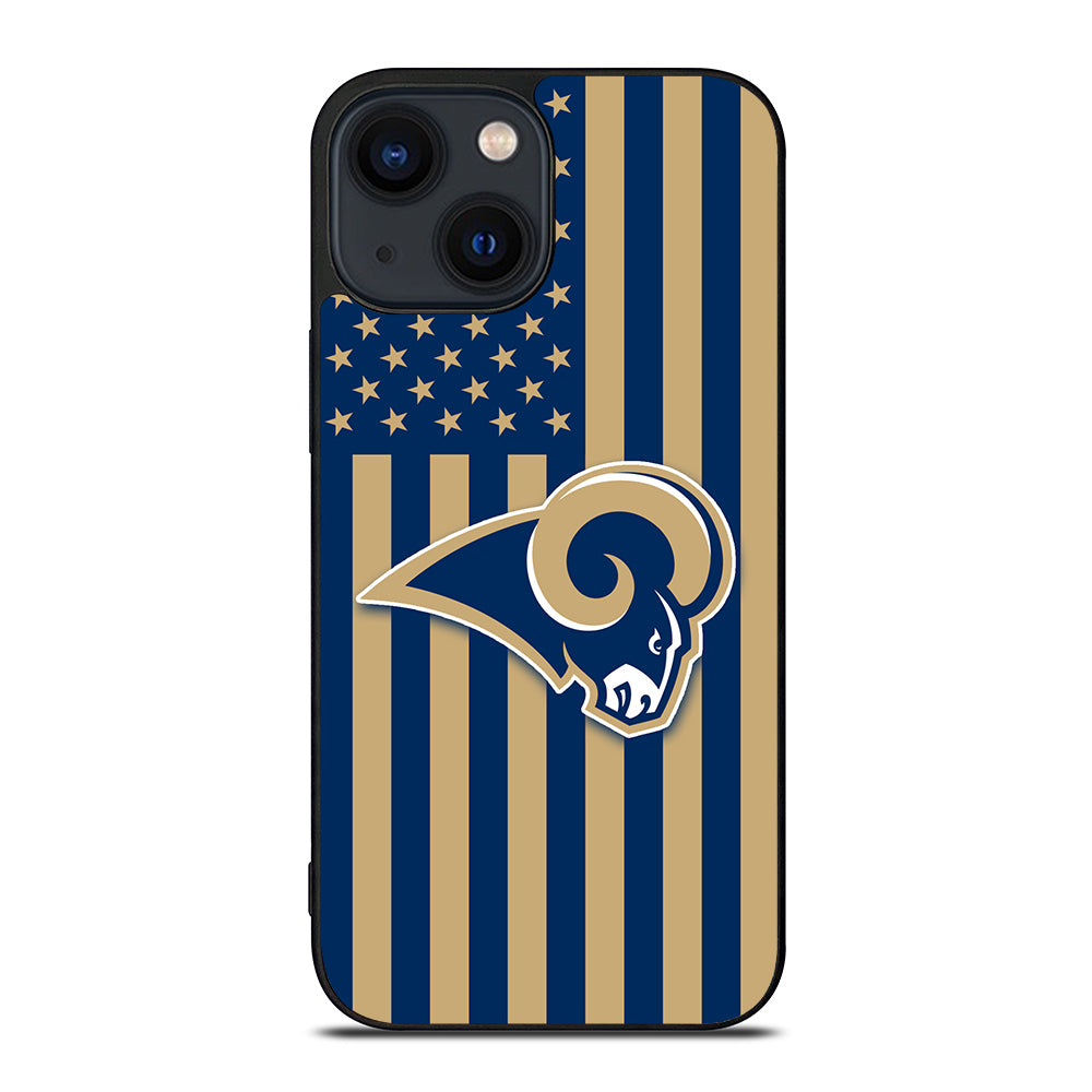 Los Angeles Rams NFL Logo iPhone 14 Plus Case