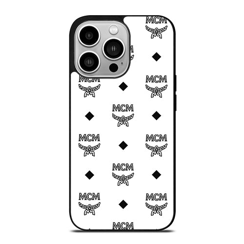 MCM Worldwide Wallpaper iPhone 14 Pro Case