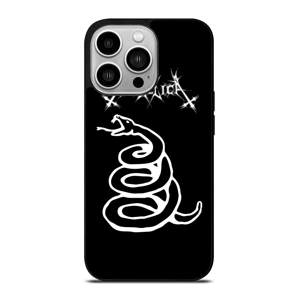 METALLICA BLACK SNAKE iPhone 14 Pro Case