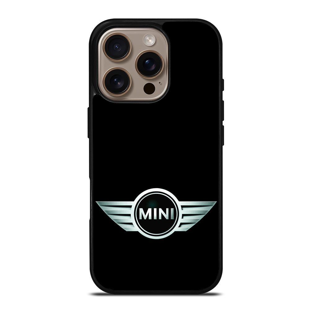 MINI COOPER LOGO BLACK iPhone 16 Pro Case