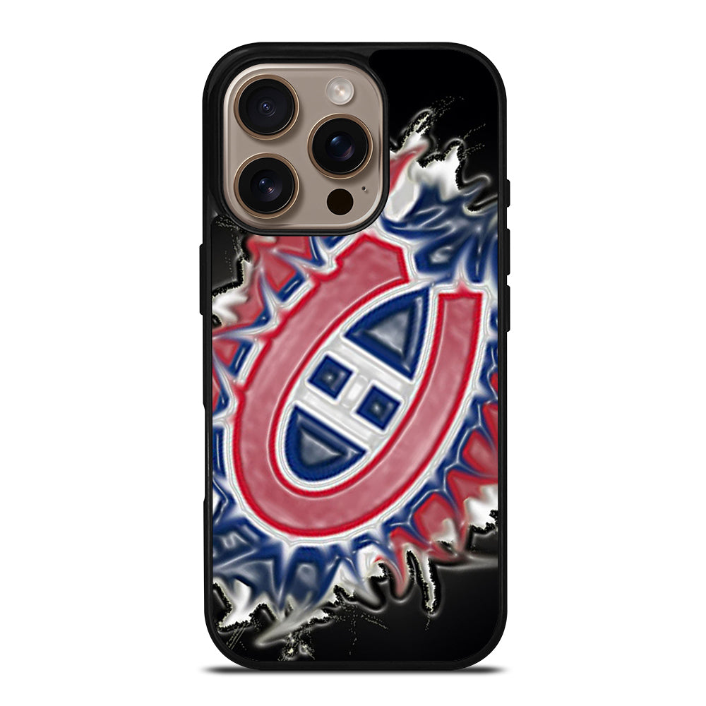 MONTREAL CANADIENS STYLE iPhone 16 Pro Case