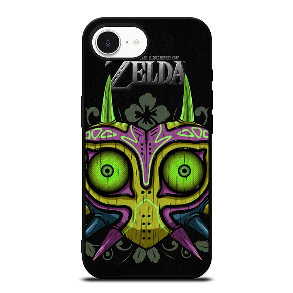 Majora's iPhone 16e case black TPU silicone rubber protective cover by Casedear