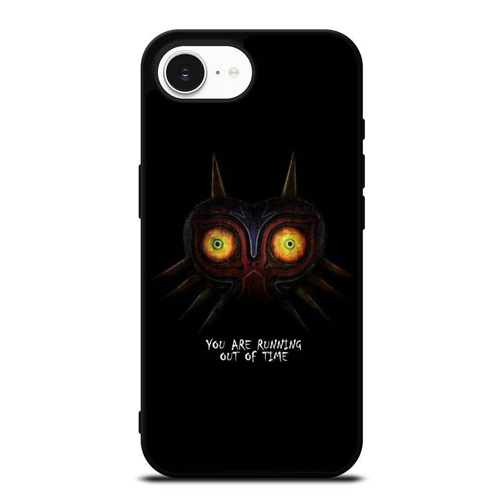 Majoras Legend Of Zelda Out Of TIme iPhone 16e case black TPU silicone rubber protective cover by Casedear