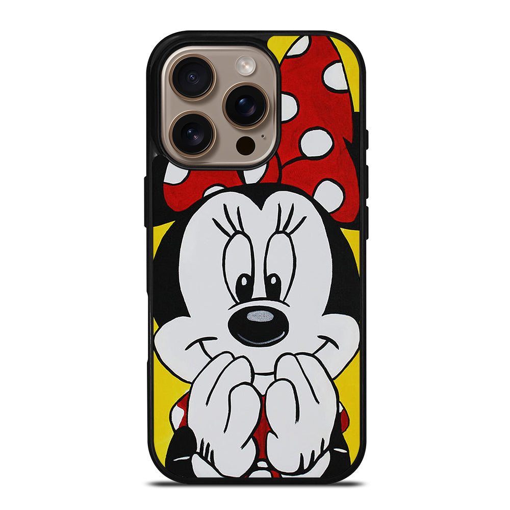 Minnie Mouse Cute Smile iPhone 16 Pro Case