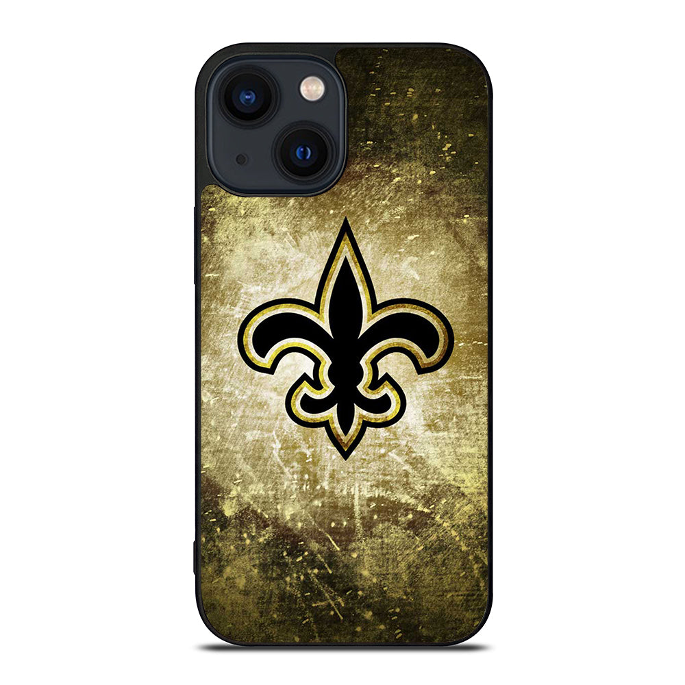 NEW ORLEANS SAINTS BACKGROUND iPhone 14 Plus Case