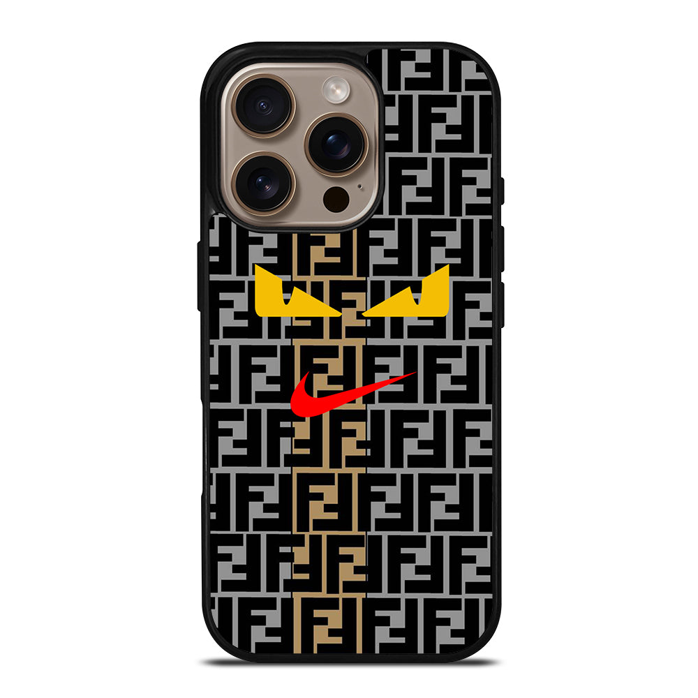 NIKE FENDI ROMA EYES iPhone 16 Pro Case