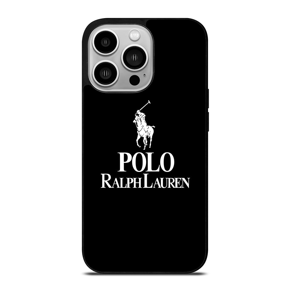 New Black Polo Ralph Lauren iPhone 14 Pro Case