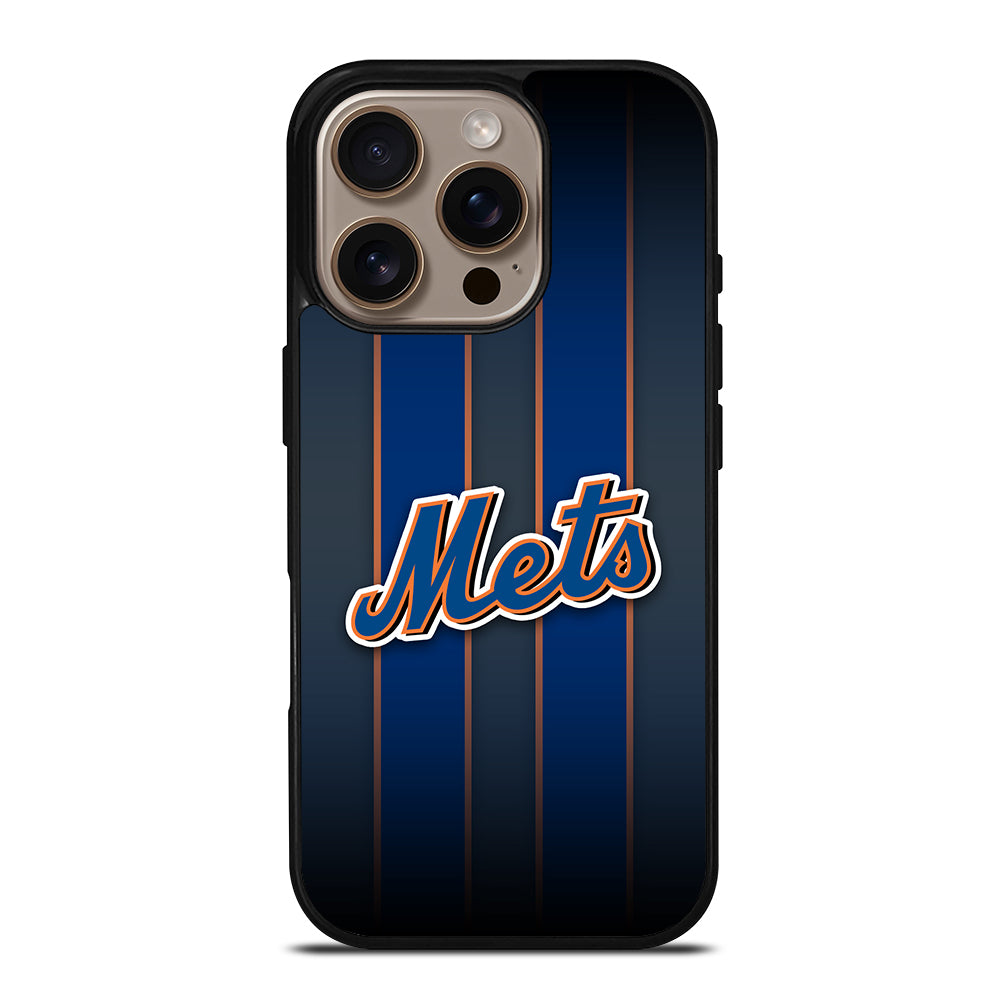 New York Mets Baseball Color iPhone 16 Pro Case