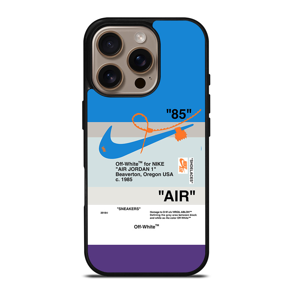 Nike Off White Air Jordan iPhone 16 Pro Case