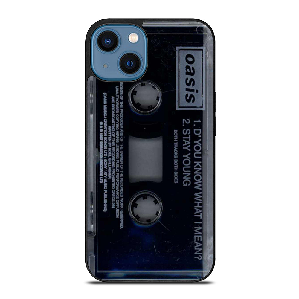 Oasis Stay Young Cassette iPhone 14 Case