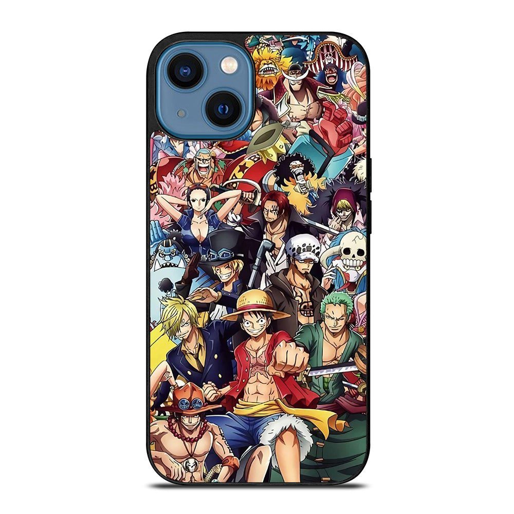 One Piece Luffy Collage iPhone 14 Case