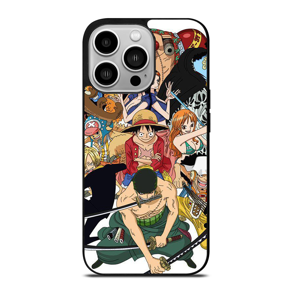 One Piece Luffy Print iPhone 14 Pro Case