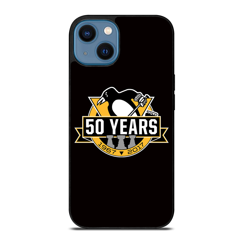 PITTSBURGH PENGUINS 50 YEARS iPhone 14 Case