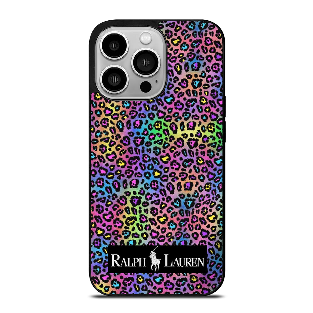 POLO PINK LEOPARD PATTERN iPhone 14 Pro Case