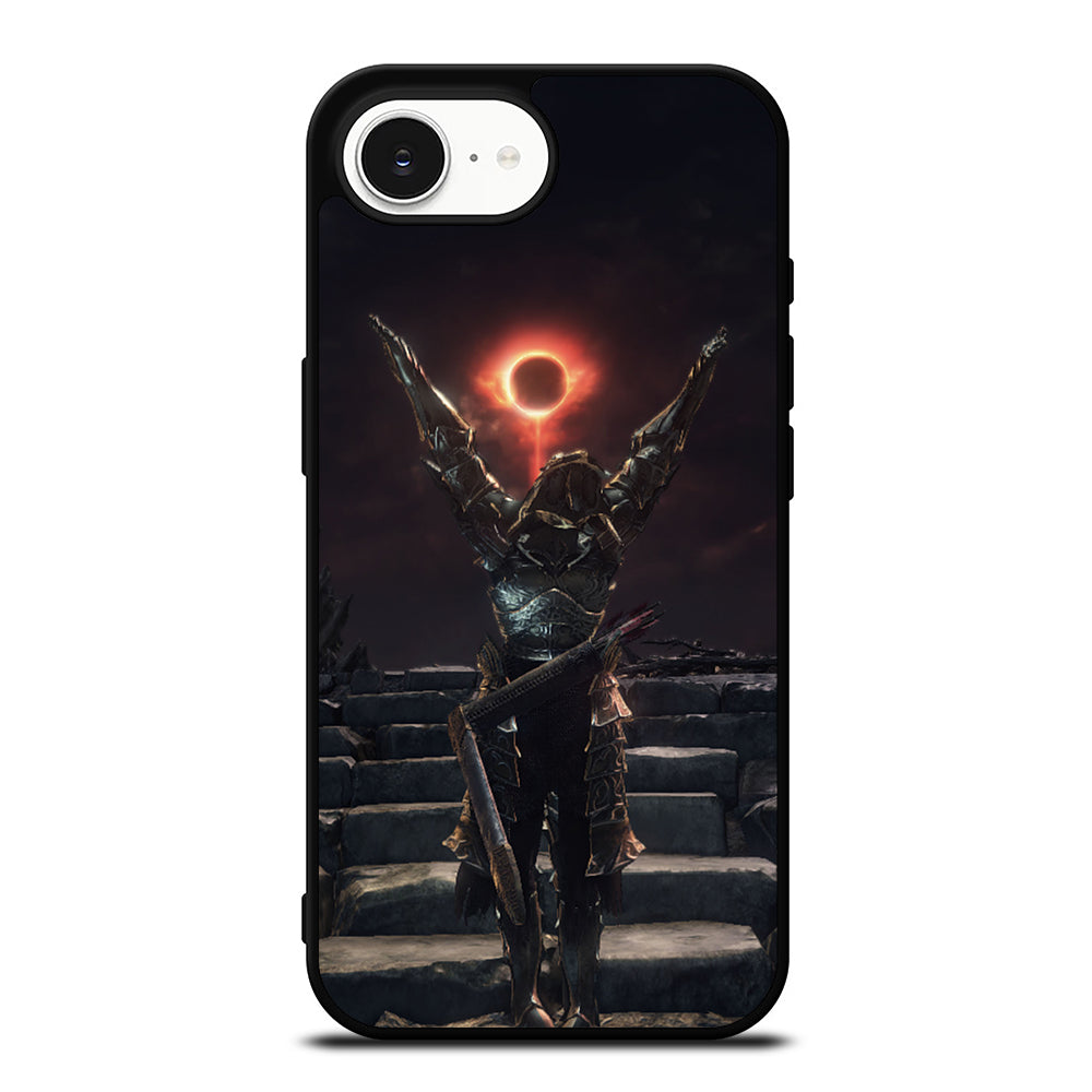 PRAISE THE SUNS iPhone 16e case black TPU silicone rubber protective cover by Casedear