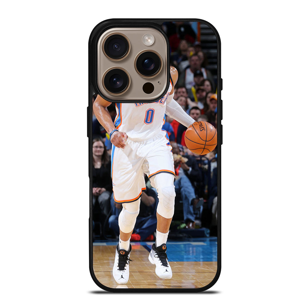 RUSSELL WESTBROOK DRIBLE iPhone 16 Pro Case