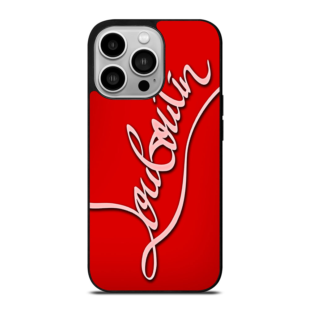 Red Louboutin iPhone 14 Pro Case