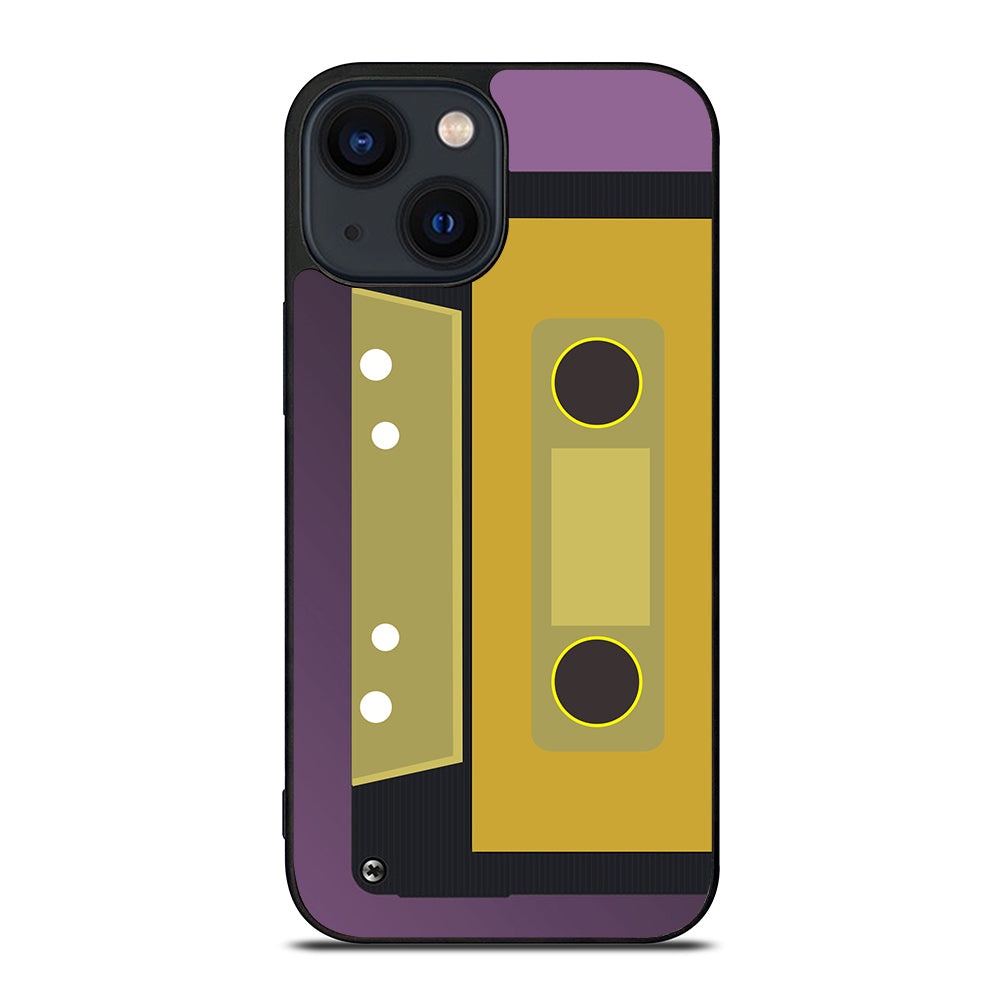 Retro Cassette Tape Vector iPhone 14 Plus Case