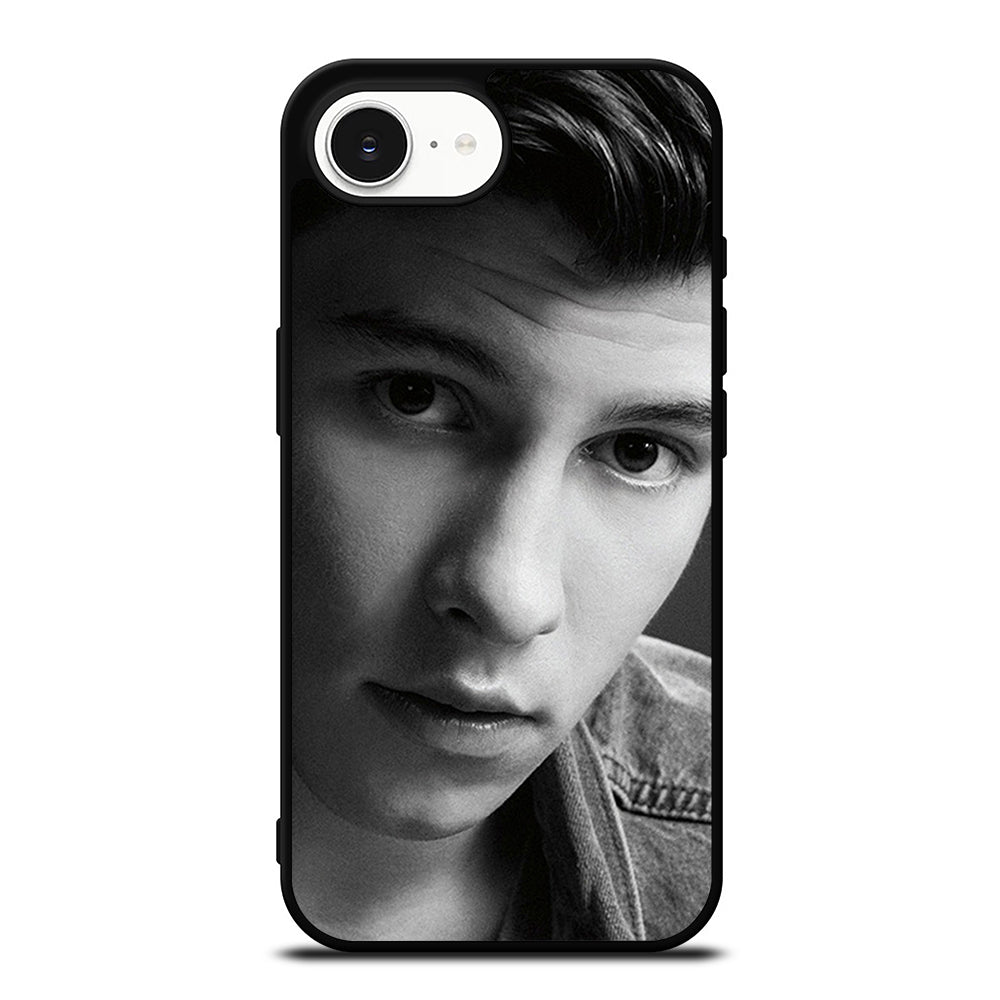 SHAWN MENDES FACE iPhone 16e case black TPU silicone rubber protective cover by Casedear