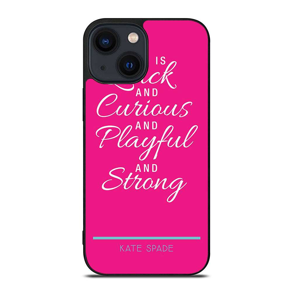 SHE IS KATE SPADE iPhone 14 Plus Case