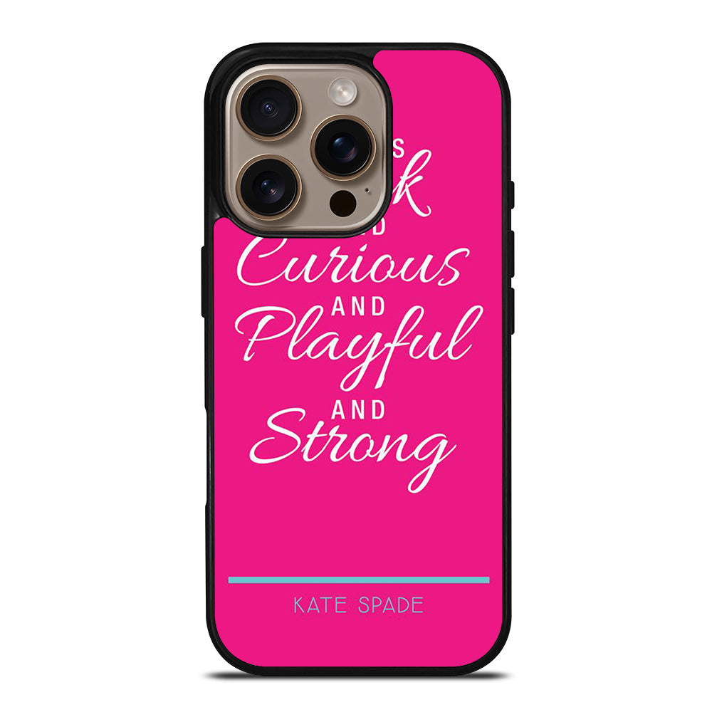 SHE IS KATE SPADE iPhone 16 Pro Case