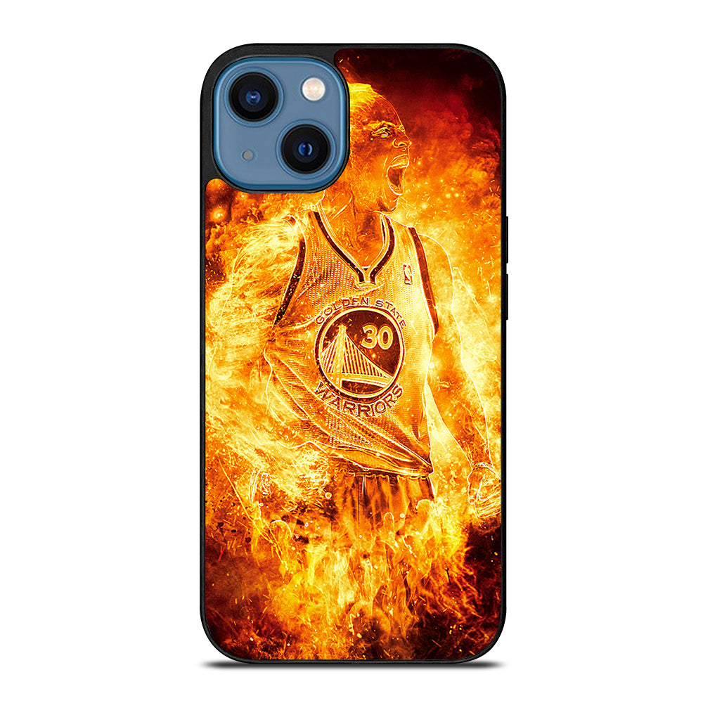STEPHEN CURRY ON FIRE iPhone 14 Case