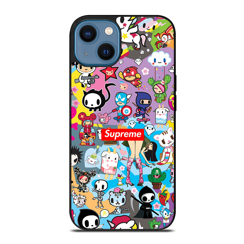 SUPREME TOKIDOKI DONUTELLA iPhone 14 Case