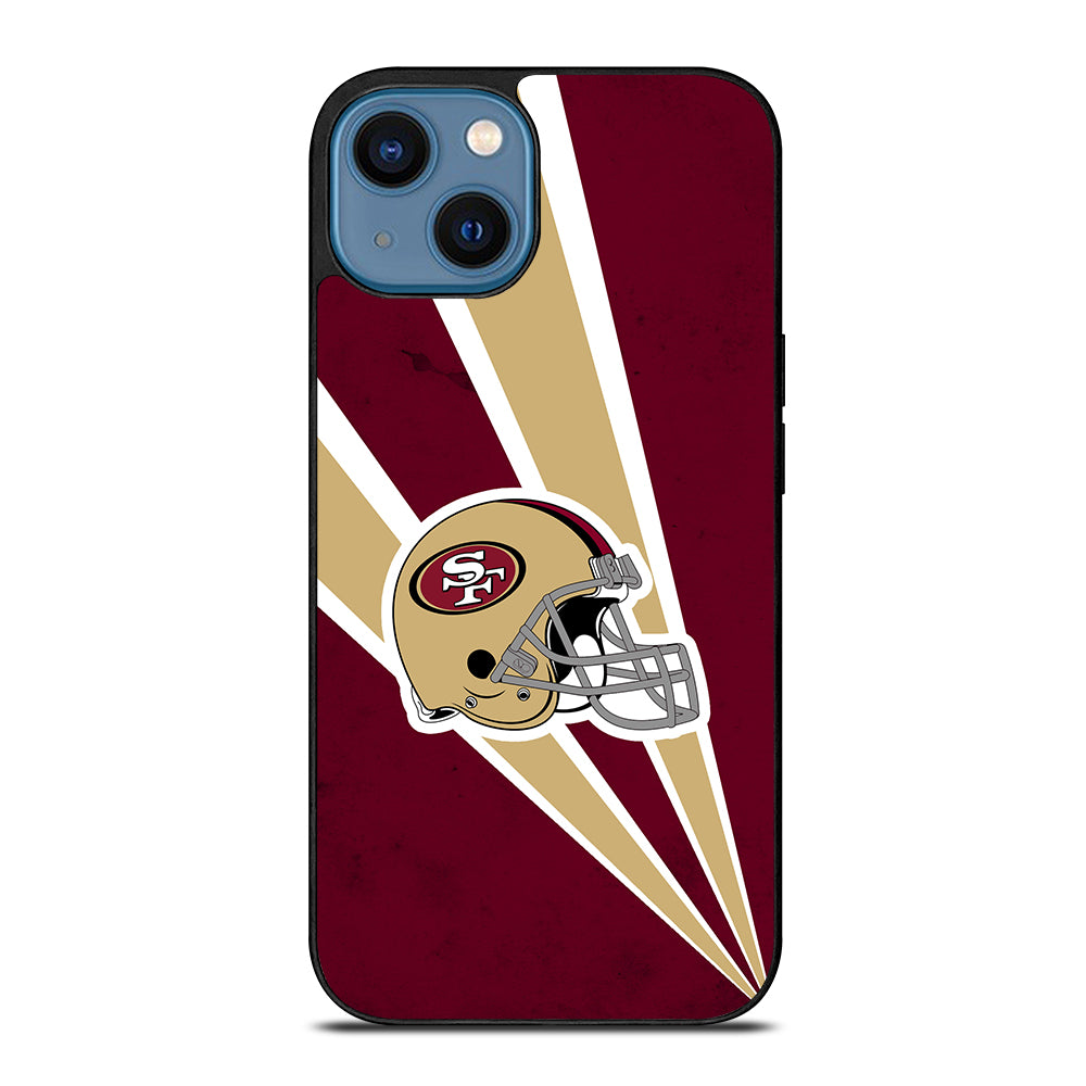 San Francisco 49ers NFL Helmet iPhone 14 Case