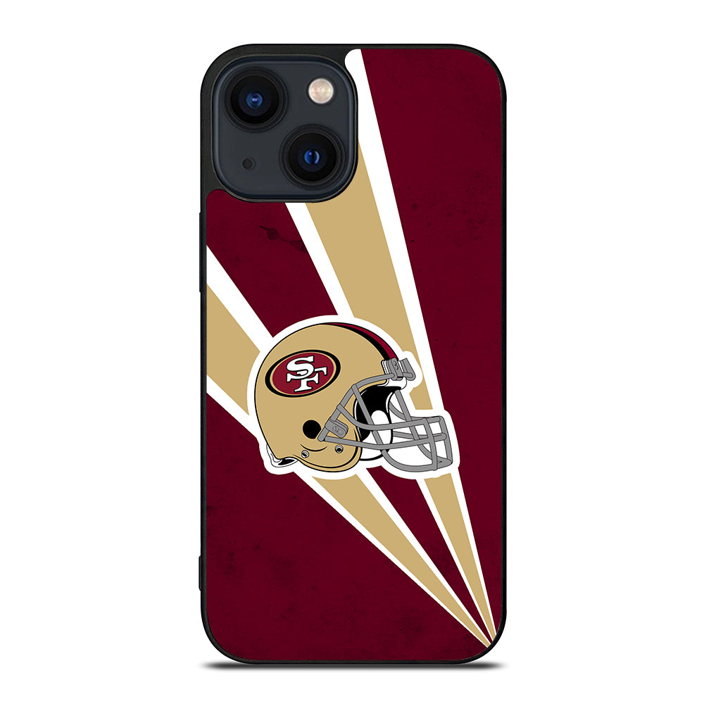 San Francisco 49ers NFL Helmet iPhone 14 Plus Case